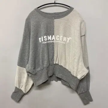 CAPRICIEUX LE'MAGE 리메이크 숏 맨투맨 여성용