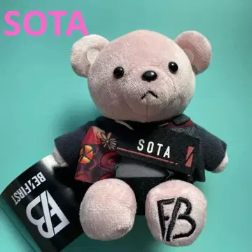 BE:FIRST SOTA 핑크 봉제 인형 마스코트