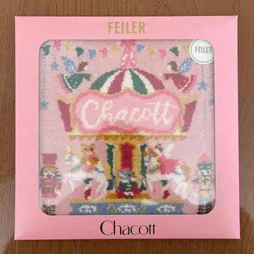 차코트 페이러 홀리데이 시즌 한정판 디자인 손수건 로얄 핑크