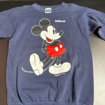 TULTEX사제 미키 맨투맨 80년대 Disney 구제 의류 챔피온