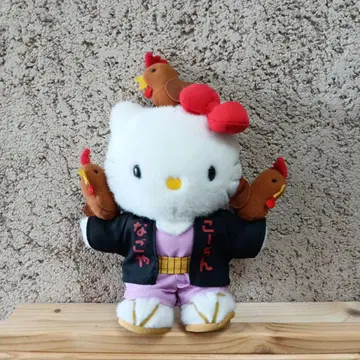 헬로키티 나고야 키티 이야기 나고야 코친 봉제 인형