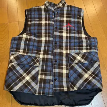 [ VINTAGE ] KU USA 울 플란넬 베스트 고품질 빈티지