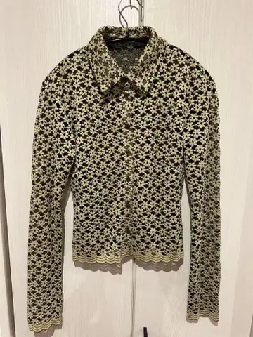 CLANE 3D Flower Lace Shirt