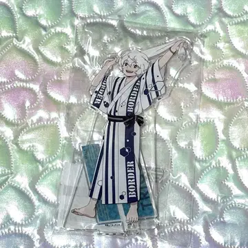 쿠가 유마 아크릴 스탠드 월드 트리거 극락탕 온천 유카타