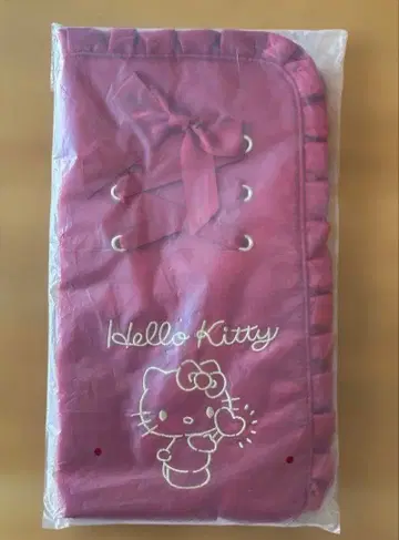 응원봉 파우치 헬로키티 빨간색