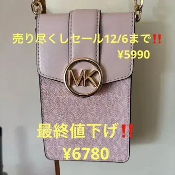 새상품급 마이클코어스 MICHAEL KORS 스마트폰 숄더 사코슈