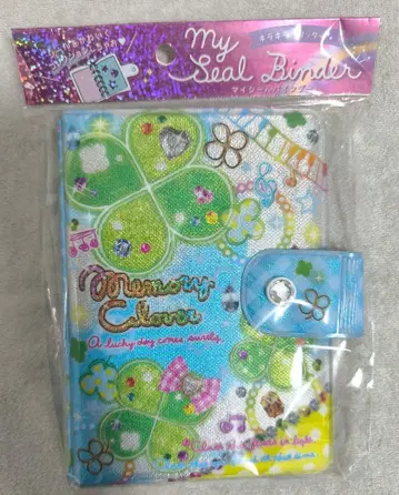 My Seal Binder 클로버 헤이세이 씰북 헤이세이 레트로