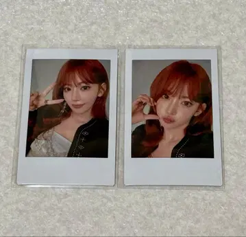 LESSERAFIM 사쿠라 인스턴트 사진 카드 2종류