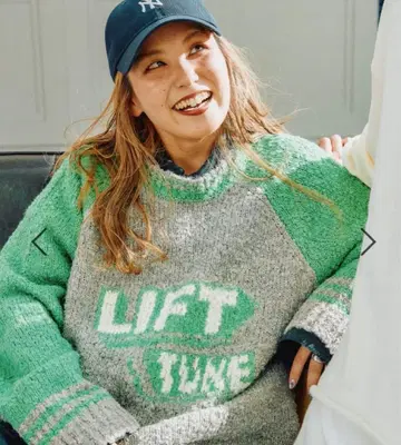 니코앤드 [Make stuff '25] 티라 래글런 니트 풀오버