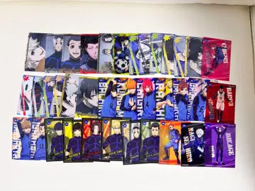 블루 록 트레이딩 카드 37장 세트