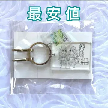 귀멸의 칼날 원화전 클리어 베이스 키링 토키토 무이치로 미사용