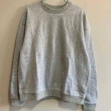 alo 그레이 크루넥 맨투맨