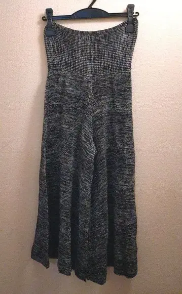 SPECCHIO 와이드 팬츠 블랙 그레이