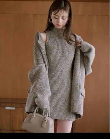 SNIDEL 니트 자켓 2024AW