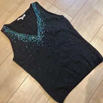 Rebecca Taylor 그레이 슬리브리스 스웨터 사이즈 2