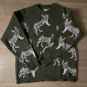 구제 의류 리메이크 스웨터