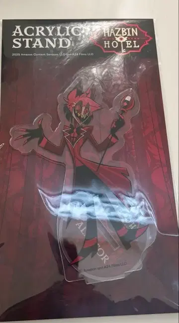 새상품 해즈빈 호텔 아크릴 스탠드 아라스터