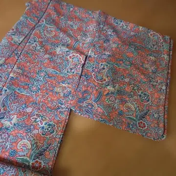 사라사 무늬 코몬 기모노