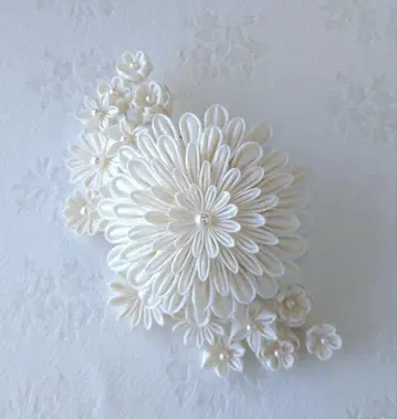 쓰마미세이케이션 결혼식 머리 장식 헤어 액세서리