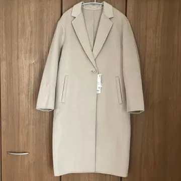 유니클로 더블 페이스 롱 코트 S 사이즈 미사용품