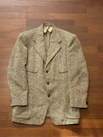 50s Harris & Frank 트위드 테일러드 자켓 구제 의류