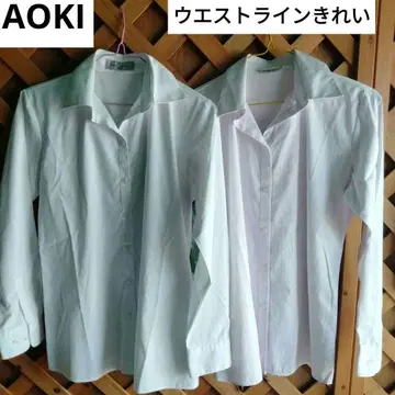 수트의 아오키 블라우스 2장