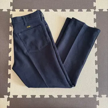 Wrangler 런처 드레스 팬츠 부츠컷 네이비 USA제