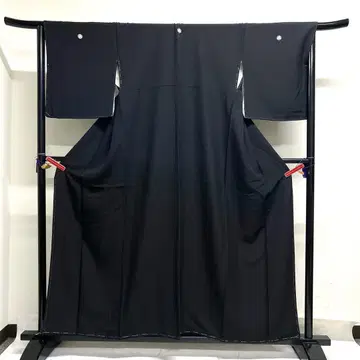상복 오츠몬 블랙 베이스 기모노 111tz