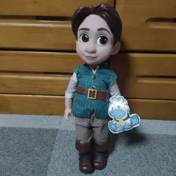 디즈니 라푼젤 플린 유진 애니메이션 인형