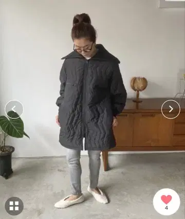 DONOBAN 퀼팅 코트