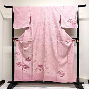 츠케사게 히토에 지몬오코시 류스이 우즈 그라데이션 기모노 111tz