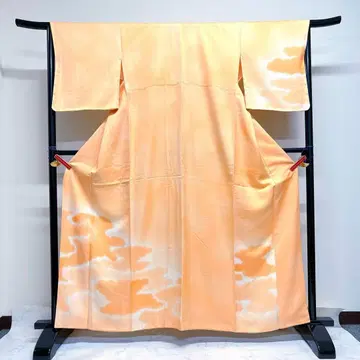 츠케사게 구름 타타키 지문 보카시 기모노 111tz