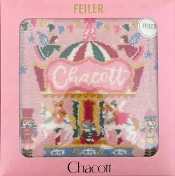 차코트 페이러 홀리데이 시즌 한정판 디자인 손수건 로얄 핑크