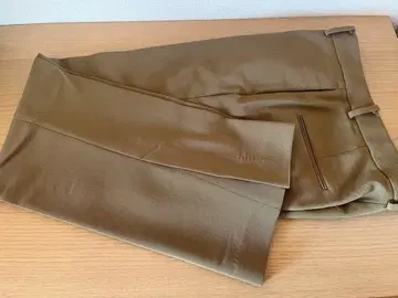 베이지 슬랙스 폴리에스테르 혼방 AP studio