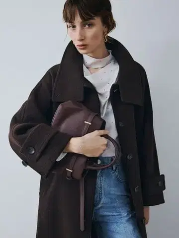 FRAY I.D (프레이 아이디) 발마칸 롱 코트