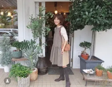 [새상품급] 로지몬스터 울 발레리나 원피스 체크