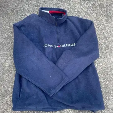 TOMMY HILFIGER 네이비 플리스 자켓 XL