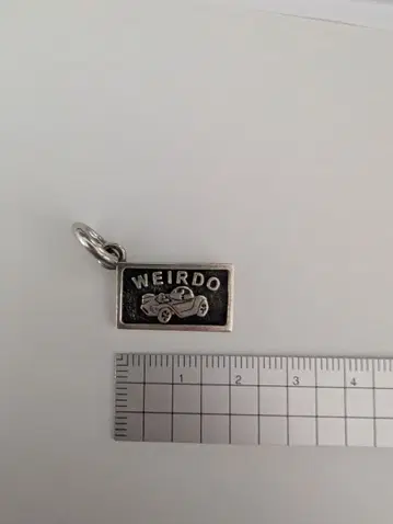 새상품급 WEIRDO JEWELRY TOP SILVER 925