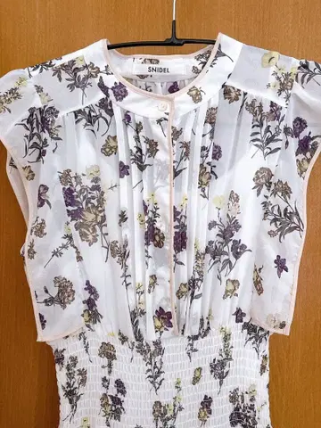 SNIDEL 꽃무늬 원피스 드레스