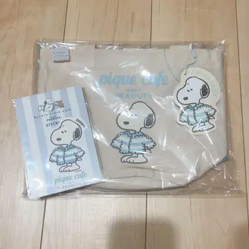 젤라또피케 카페 스누피 토트백 스티커 세트