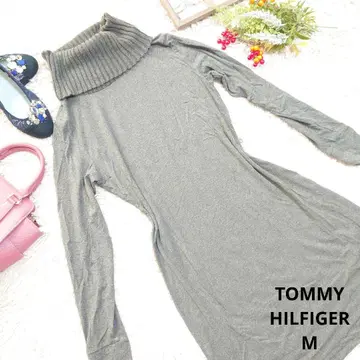 새상품급 TOMMY HILFIGER 원피스 ( M ) 그레이/터틀넥