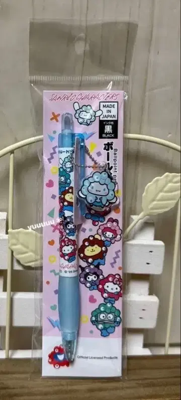 먀쿠먀쿠 시나모롤 아크릴 부품 포함 볼펜 산리오 만박 새상품