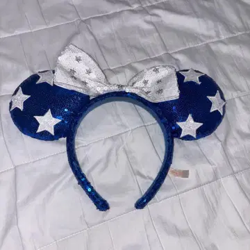 디즈니 머리띠 미니 스팽글