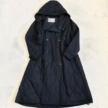 VACHEMENT 블랙 퀼팅 자켓