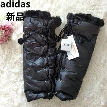 새상품 아디다스 골프 레그 워머 충전솜 레이스업 폼폼 블랙 M~L