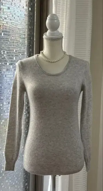 캐시미어 스웨터 BLACK BY MOUSSY 캐시미어 100%