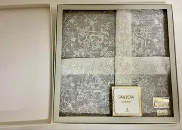스와토우 손수건 SWATOW 미사용 상자입