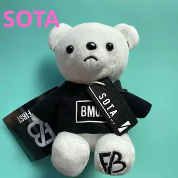 BE:FIRST SOTA 화이트 곰 봉제 인형 마스코트
