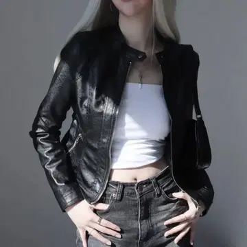 amood 자켓 라이더 시즈니룩 한국