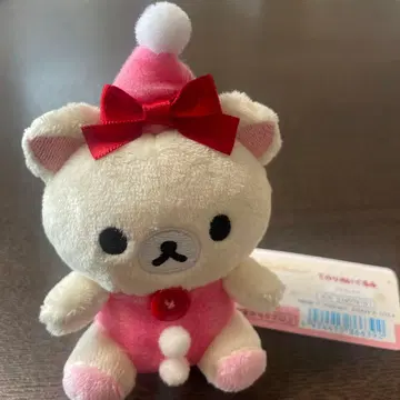 코리락쿠마 2024 크리스마스 테노리 봉제 인형 오너먼트